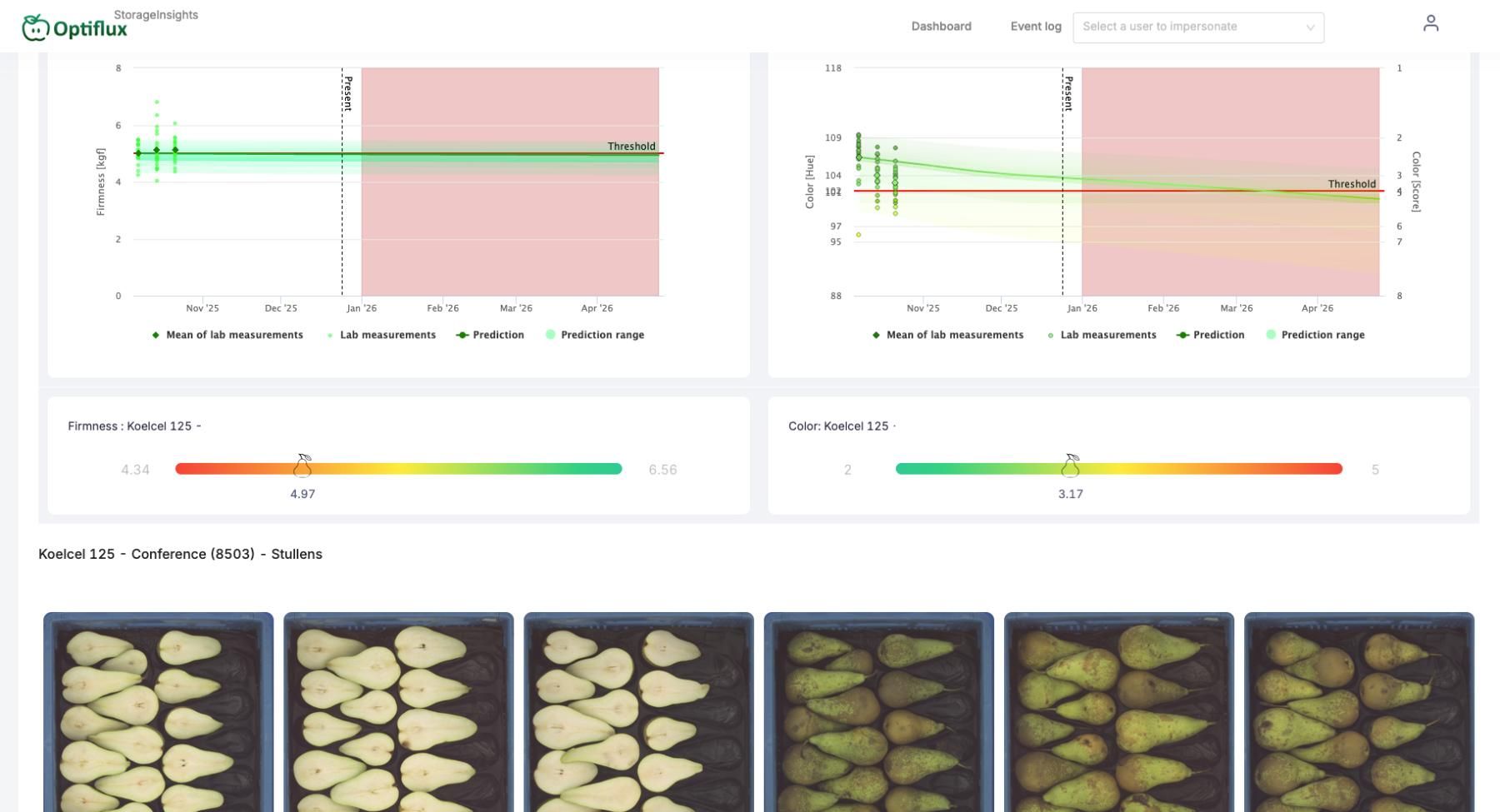 Met De Combinatie Van Quality Insights En Storage Insights Kan Je Zowel De Actuele Kwaliteit Als De Toekomstige Houdbaarheid Van Je Fruit Nauwkeurig Inschatten